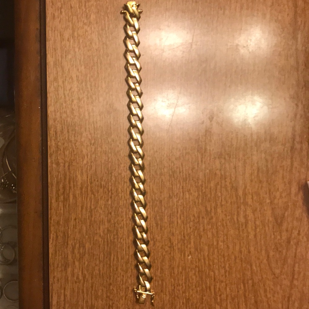 Gold color bracelet